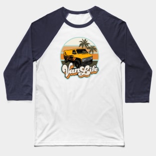 Van Life Vintage Retro Baseball T-Shirt